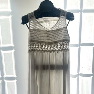 DEVOTED Luxury Apparel Knit Summer Dress Sz Lrg